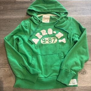 Green Aeropostale Y2K 2000s Hoodie